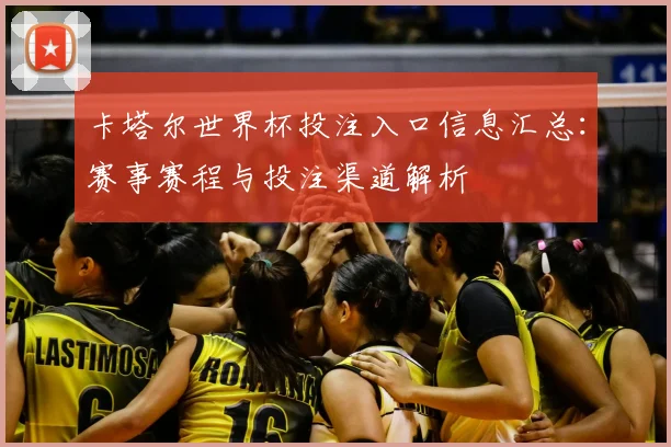 卡塔尔世界杯投注入口信息汇总：赛事赛程与投注渠道解析